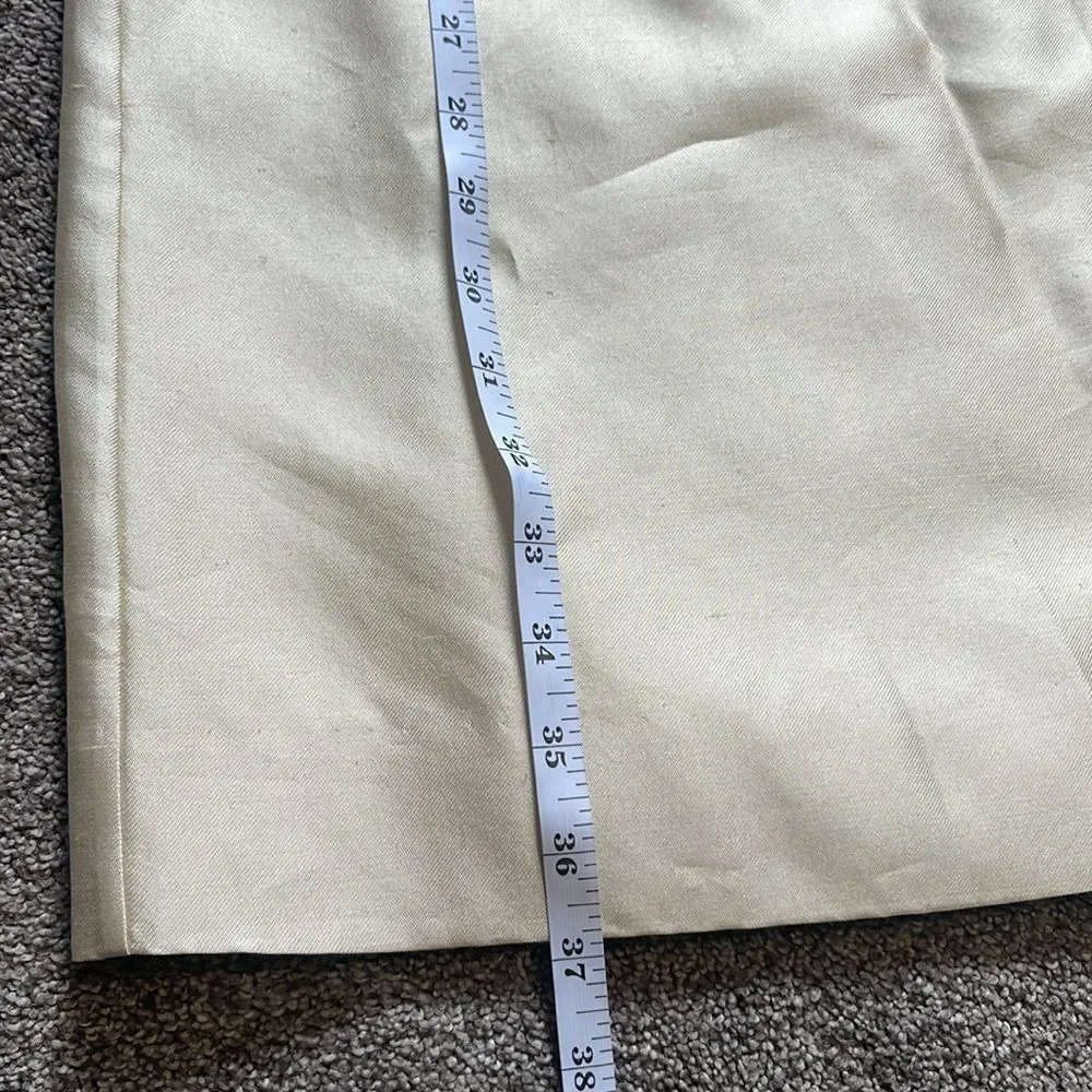 kate spade Wedding Belles Aubrey Wrap Ruffle Silk Dress 4
